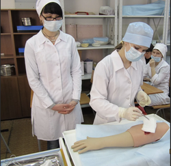 переподготовка медсестра дистанционно -  официально - дистанционное переподготовка сестринское дело